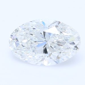 0.76ct G SI2 Oval Cut Natural Certified Diamond