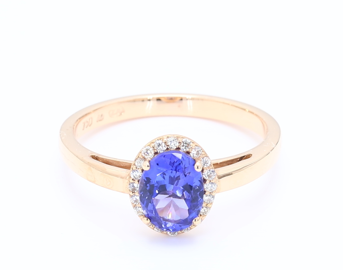 1.177ct Violet Blue Intense AA