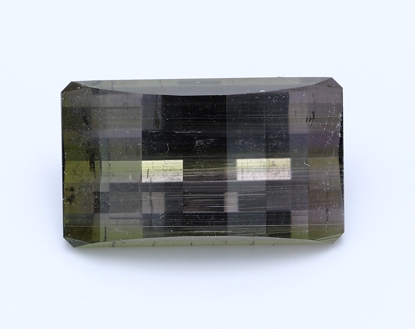5.961ct Rectangular Mixed Cut Natural Certified Gemstone