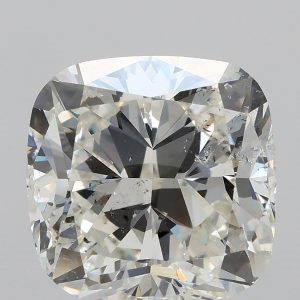 5.03ctct J I1 Cushion Cut Natural Certified Diamond
