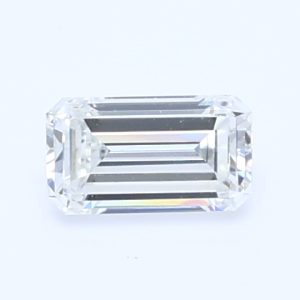0.272ct H VVS2 Emerald Cut Natural Certified Diamond