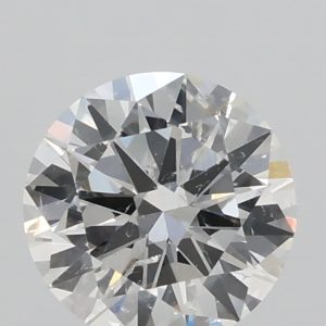 0.9ct H SI2 Round  Cut Natural Certified Diamond
