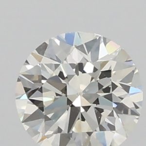 0.40ct J VS2 Round  Cut Natural Certified Diamond