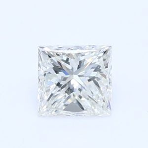 0.376ct I VS1 Princess  Cut Natural Certified Diamond