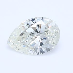 0.355ct J SI2  Pear Cut Natural Certified Diamond