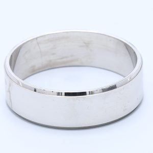 9ct WG 6MM Bevel