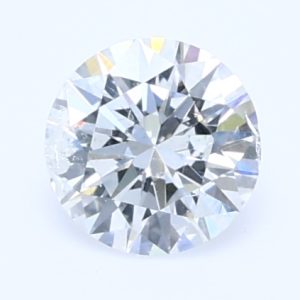 0.347ct D I1 Round  Cut Natural Certified Diamond