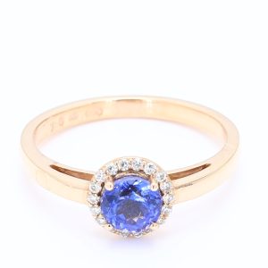 0.794ct blue VIOLET Vivid AAA