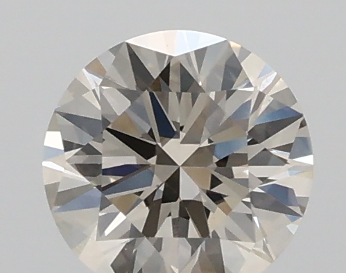0.56ct M, Faint Brown VS2 Round Cut Natural Certified Diamond