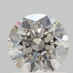 1.02ct M, Faint Brown I1 Round Cut Natural Certified Diamond