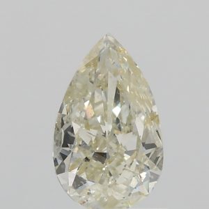 0.91ct N I2 Pear Cut Natural Certified Diamond