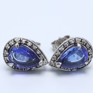 3.25ct Blue VIOLET Intense AA