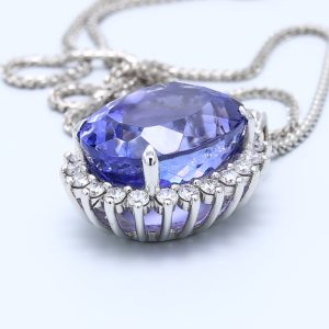 14.53ct Violet Blue Vivid AAA