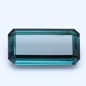 26.24ct Emerald Greenish Blue Medium Dark Natural Certified Gemstone