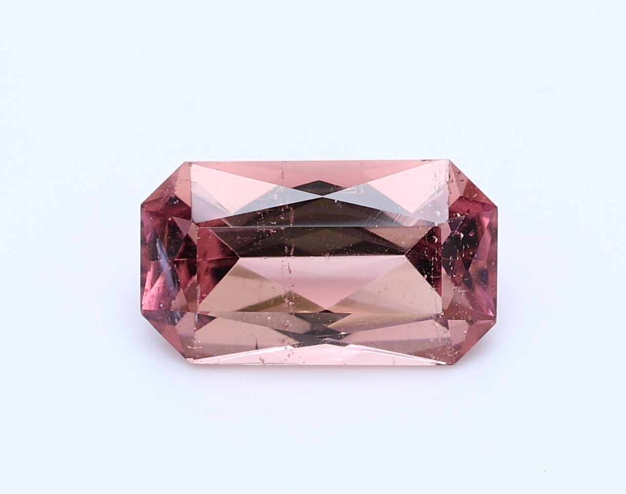 2.469ct Emerald Intense Violet Pink Natural Certified Gemstone
