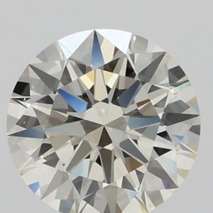 1.09ct L VVS1 Round  Cut Natural Certified Diamond
