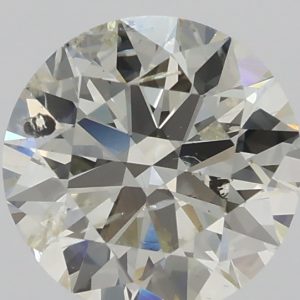 1.53ct L I2 Round Cut Natural Certified Diamond