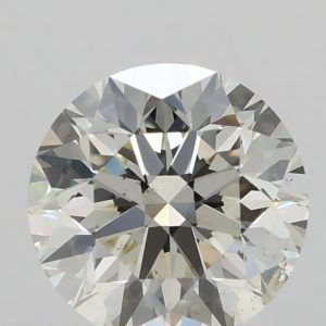 1.50ct K SI2 Round  Cut Natural Certified Diamond