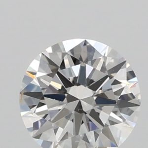 0.45ct H VS2 Round Cut Natural Certified Diamond