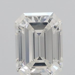 1.00ct G SI1 Emerald Cut Natural Certified Diamond