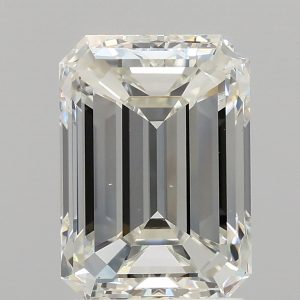 2.43ct H VS2 Emerald Cut Natural Certified Diamond