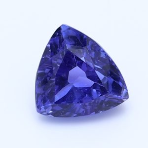 1.02ct Trilliant blue VIOLET Vivid AAA Natural Certified Gemstone