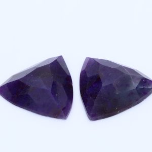 2= 6.013ct Trilliant Purple Natural Certified Gemstone