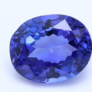 1.910ct Oval Violet Blue Vivid AAA+ Natural Certified Gemstone