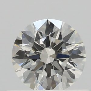 0.51ct K VS1 Round Cut Natural Certified Diamond