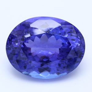 17.77ct Oval blue VIOLET Vivid+ AAA+ Natural Certified Gemstone