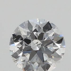 0.317ct E SI2 Round  Cut Natural Certified Diamond