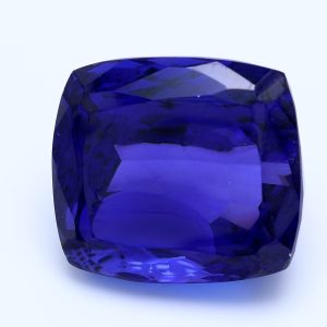 21.992ct Cushion Violet BLUE Vivid+ AAA+ Natural Certified Gemstone
