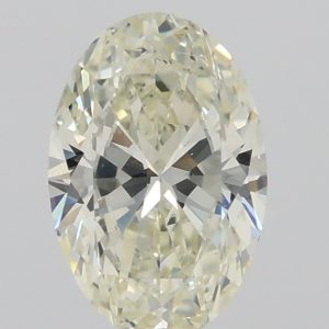 1.010ct K VVS2 Oval Cut Natural Certified Diamond