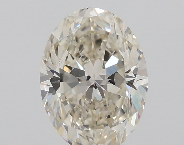 1.210ct K , Faint Brown VS1 Oval Cut Natural Certified Diamond