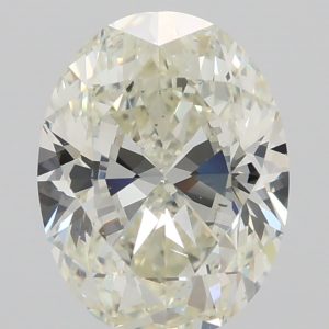 2.010ct L SI1 Oval Cut Natural Certified Diamond