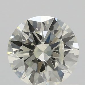 0.81ct M I2 Round Cut Natural Certified Diamond