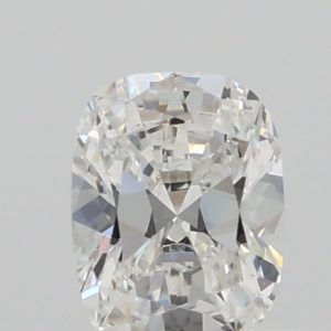 0.43ct F VVS2 Cushion Cut Natural Certified Diamond