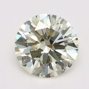0.80ct Q-R VS2 Round  Cut Natural Certified Diamond