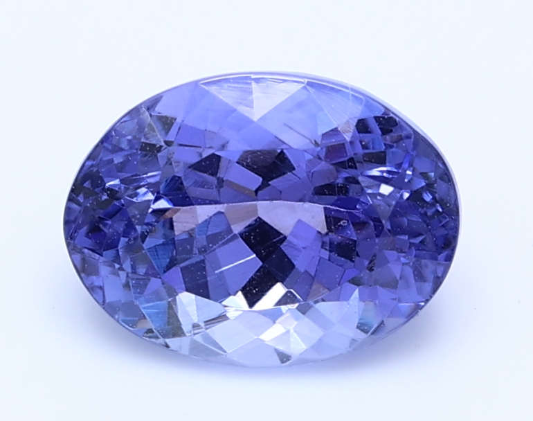 1.877ct Oval blue VIOLET Intense AA Natural Certified Gemstone