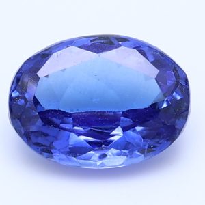 1.527ct Oval blue VIOLET Vivid AAA Natural Certified Gemstone