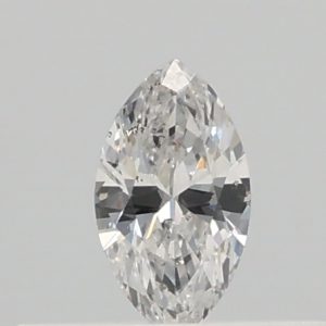 0.176ct E SI1 Marquise Cut Natural Certified Diamond