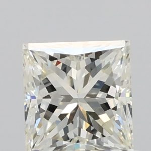 0.90ct K VVS1 Princess Cut Natural Certified Diamond