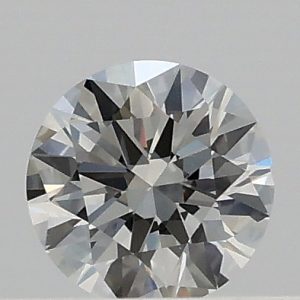 0.32ct H VVS1 Round Cut Natural Certified Diamond