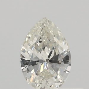 0.355ct J SI2  Pear Cut Natural Certified Diamond