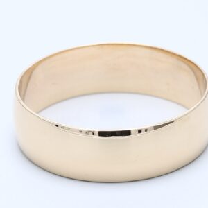 Yellow Gold Gents Wedding Bands