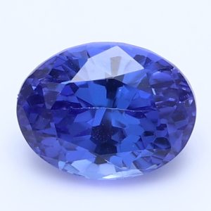 1.58ct Oval blue VIOLET Vivid AAA Natural Certified Gemstone