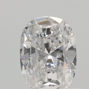 0.5ct D SI2 Cushion Cut Natural Certified Diamond