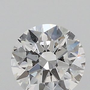 0.32ct E SI1 Round Cut Natural Certified Diamond