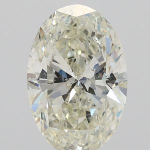 2.01ct M SI2 Oval Cut Natural Certified Diamond