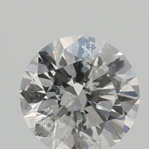 0.34ct G I2 RBC Cut Natural Certified Diamond